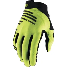 100% R-Core Gloves - Fluorescent Yellow