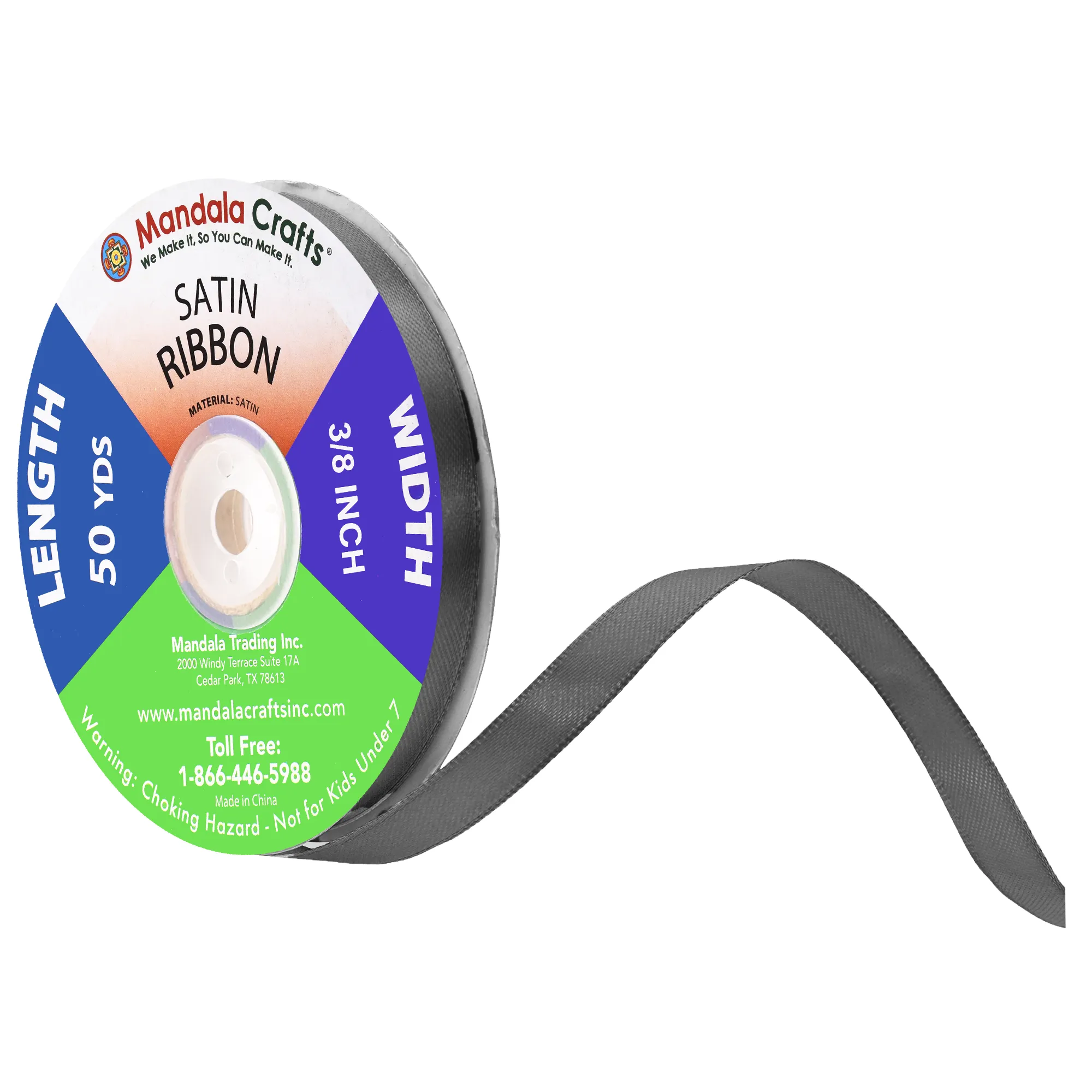 1/4 3/8 1/2 Inch Satin Ribbon for Crafts - Ribbons for Gift Wrapping - Fabric Ribbons for Flower Bouquet Hair Ribbons Wedding Party Decoration