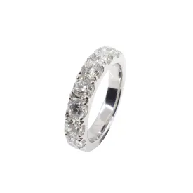 18K White Gold Tdw. 1.70ct Diamond Band Ring - 20756857