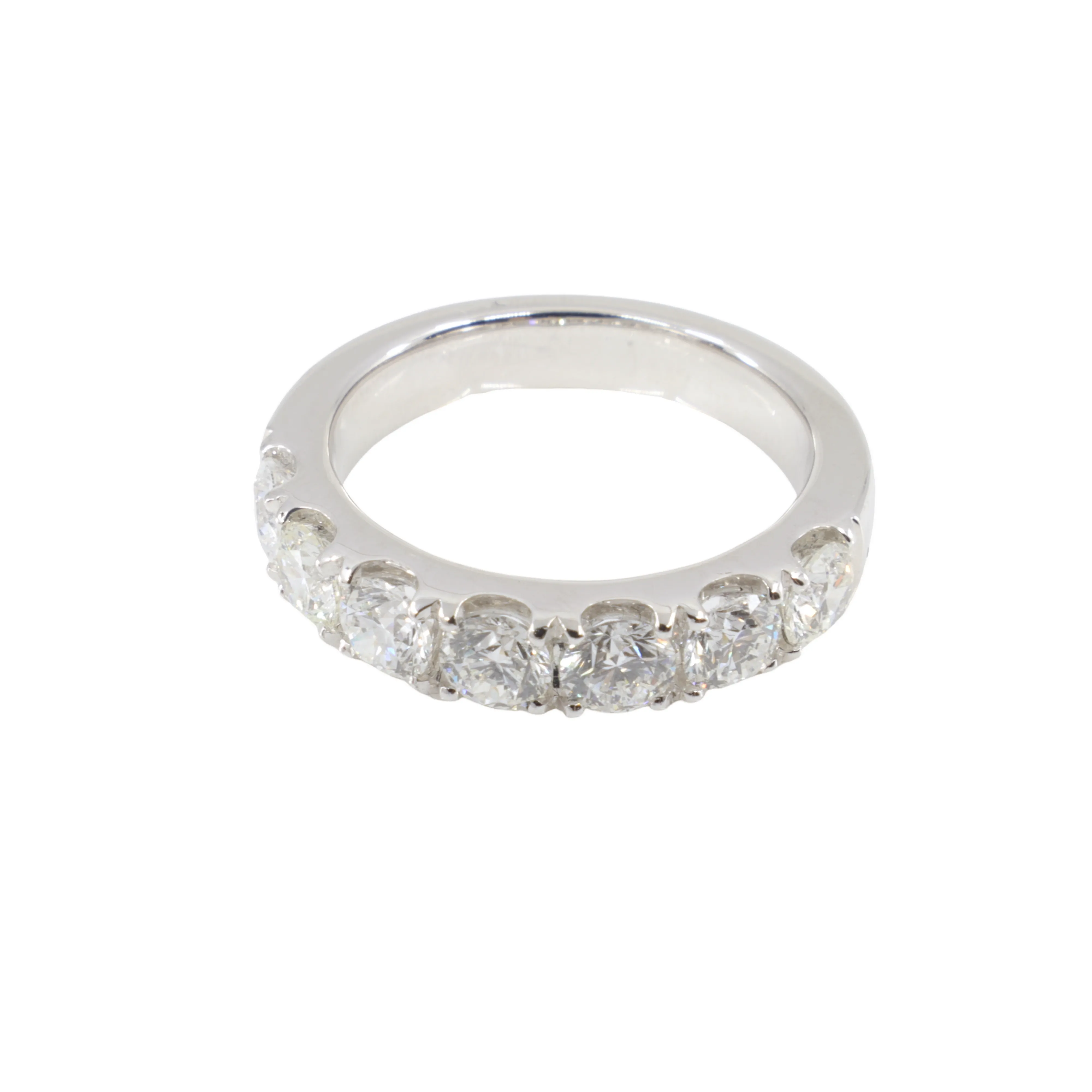 18K White Gold Tdw. 1.70ct Diamond Band Ring - 20756857