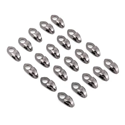 20 Buckles Decorative Hook Shoe Repair Accessories Safety Shoes Lace Hook Camping Hiking Accessories Boot Hook Lace Accessories Rivet Repair/Camping/Hiking Accessories