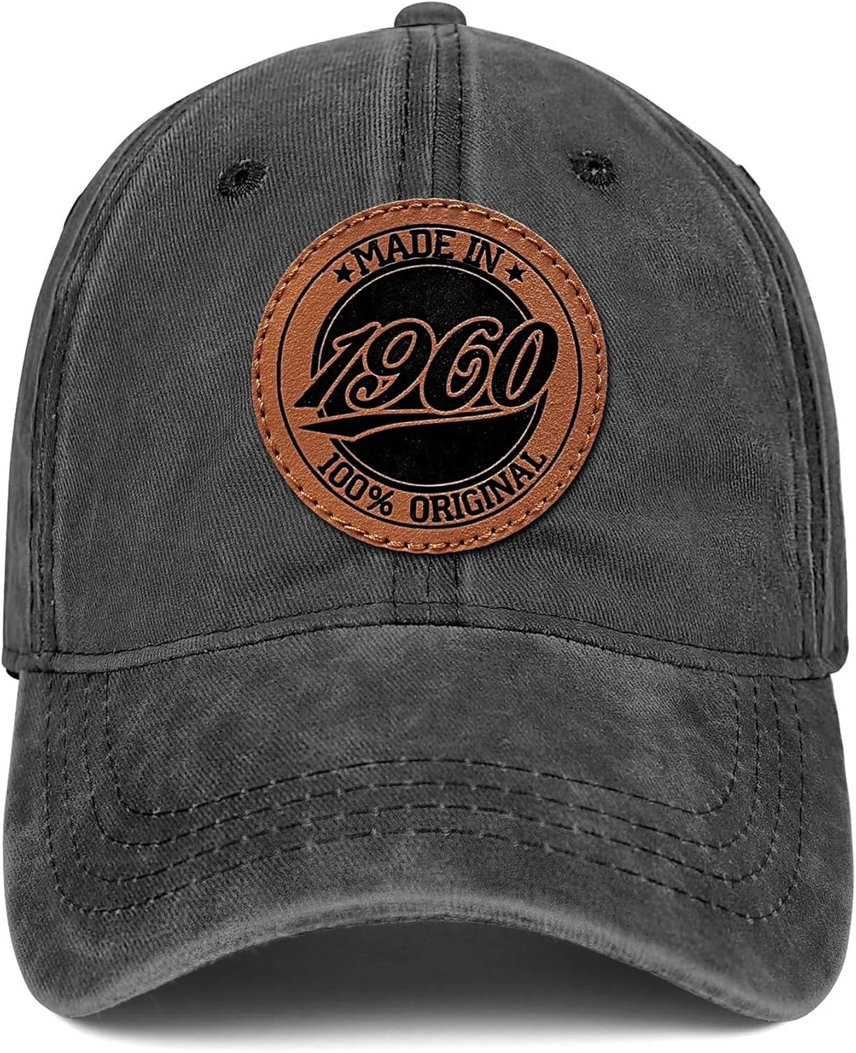 65th Birthday Gifts for Men Women 65 Year Old Gifts 1960 Birthday Vintage Hat 100% Cotton Baseball Cap