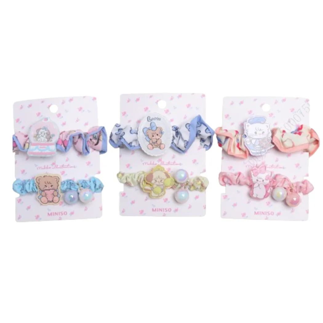 Beaded Hair Ties (2 pcs)