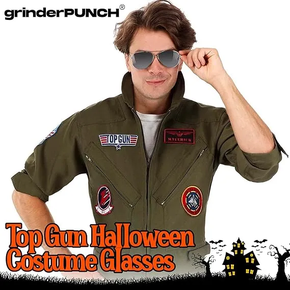 Big XL Wide Frame Extra Large Aviator Sunglasses (Silver - Mirrored Lens)