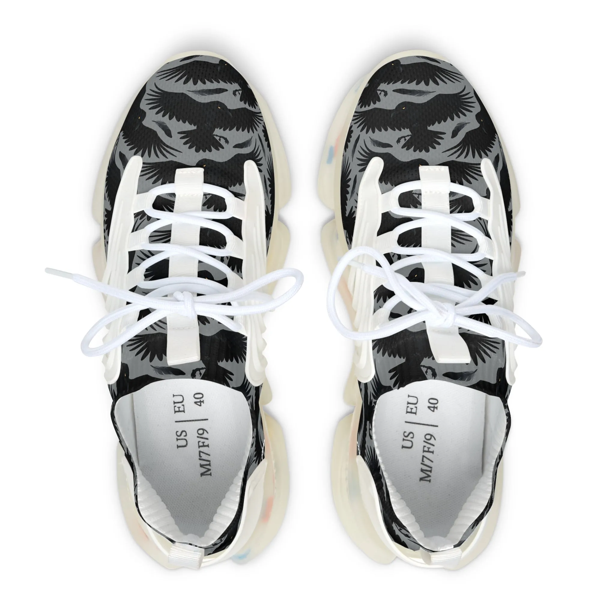 Black Crows Women's Mesh Sneakers