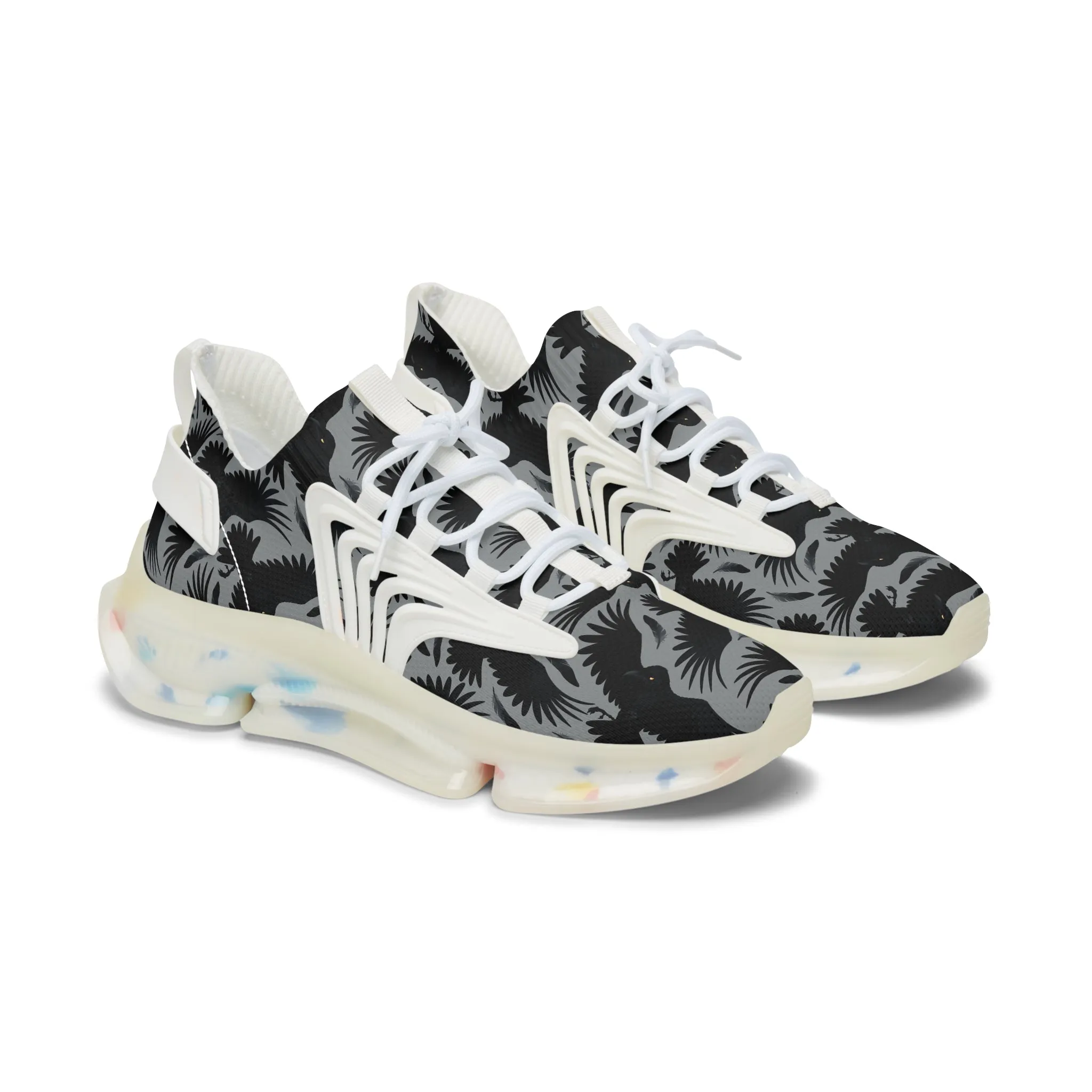 Black Crows Women's Mesh Sneakers