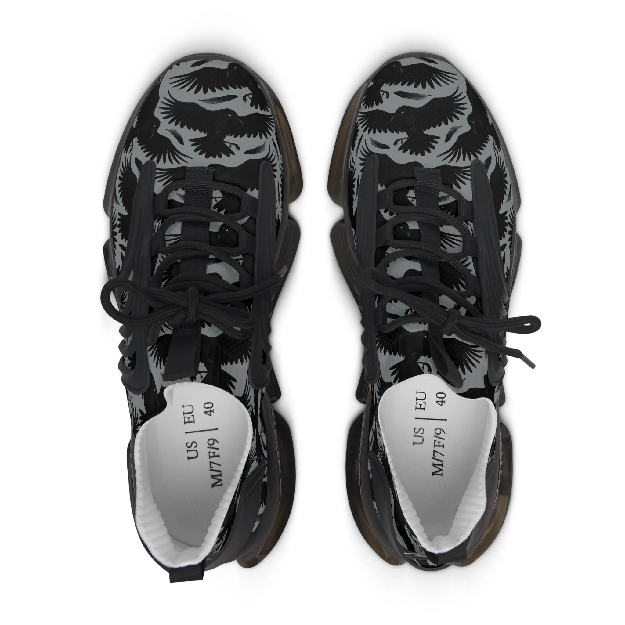 Black Crows Women's Mesh Sneakers