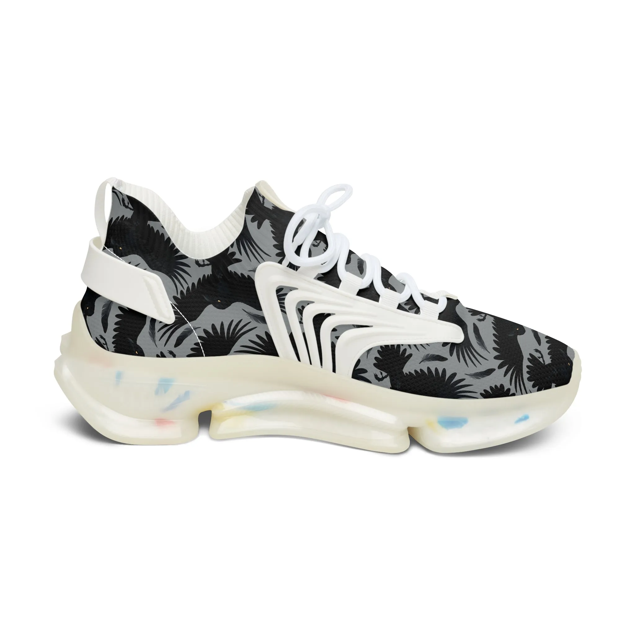 Black Crows Women's Mesh Sneakers