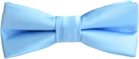 Black n Bianco Boys' Satin Modern Bow Tie Pre-Tied