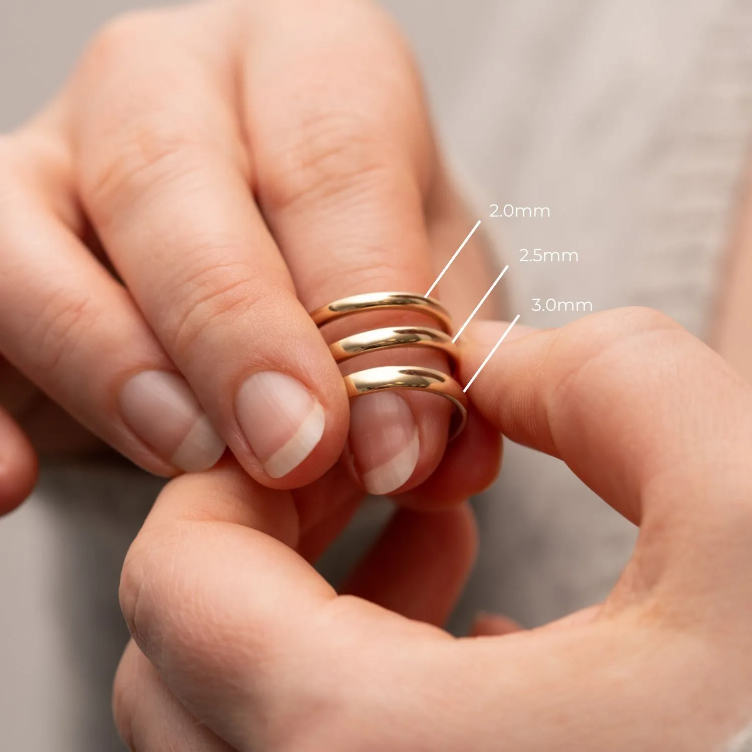 Classic Court | 3.0mm Wedding Band