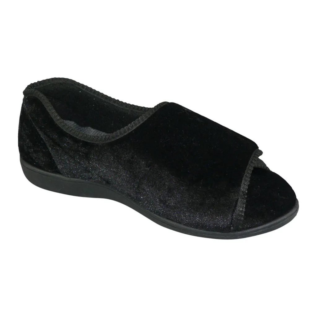CLINIC Comfort System Women’s Clinic Slipper, Black, 8