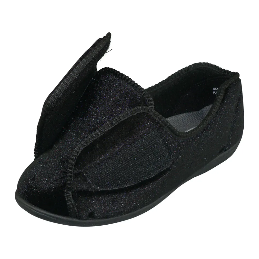 CLINIC Comfort System Women’s Clinic Slipper, Black, 8