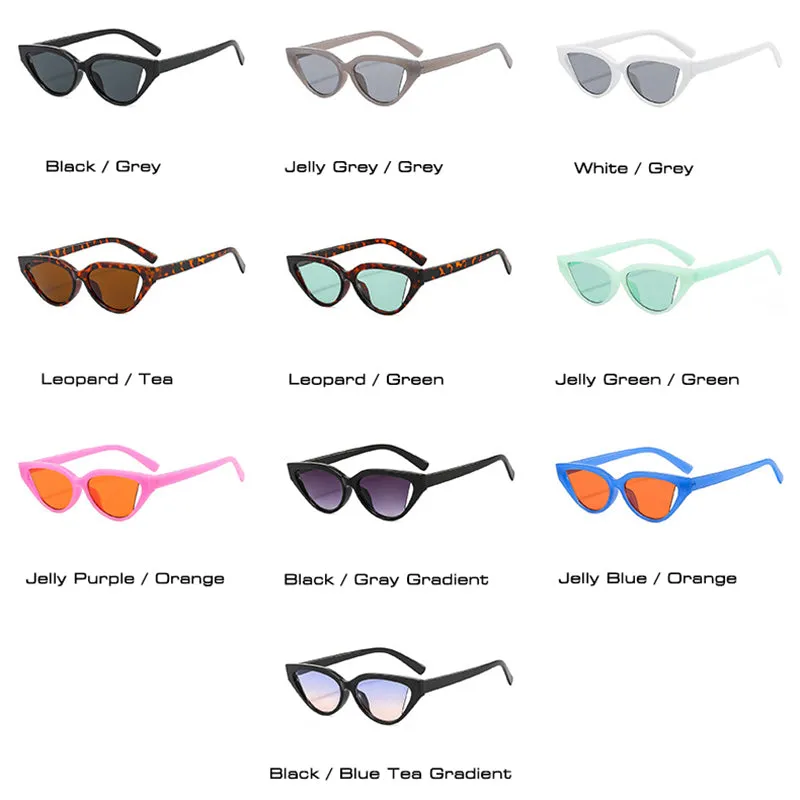 Colorful Cat Eye Sunglasses