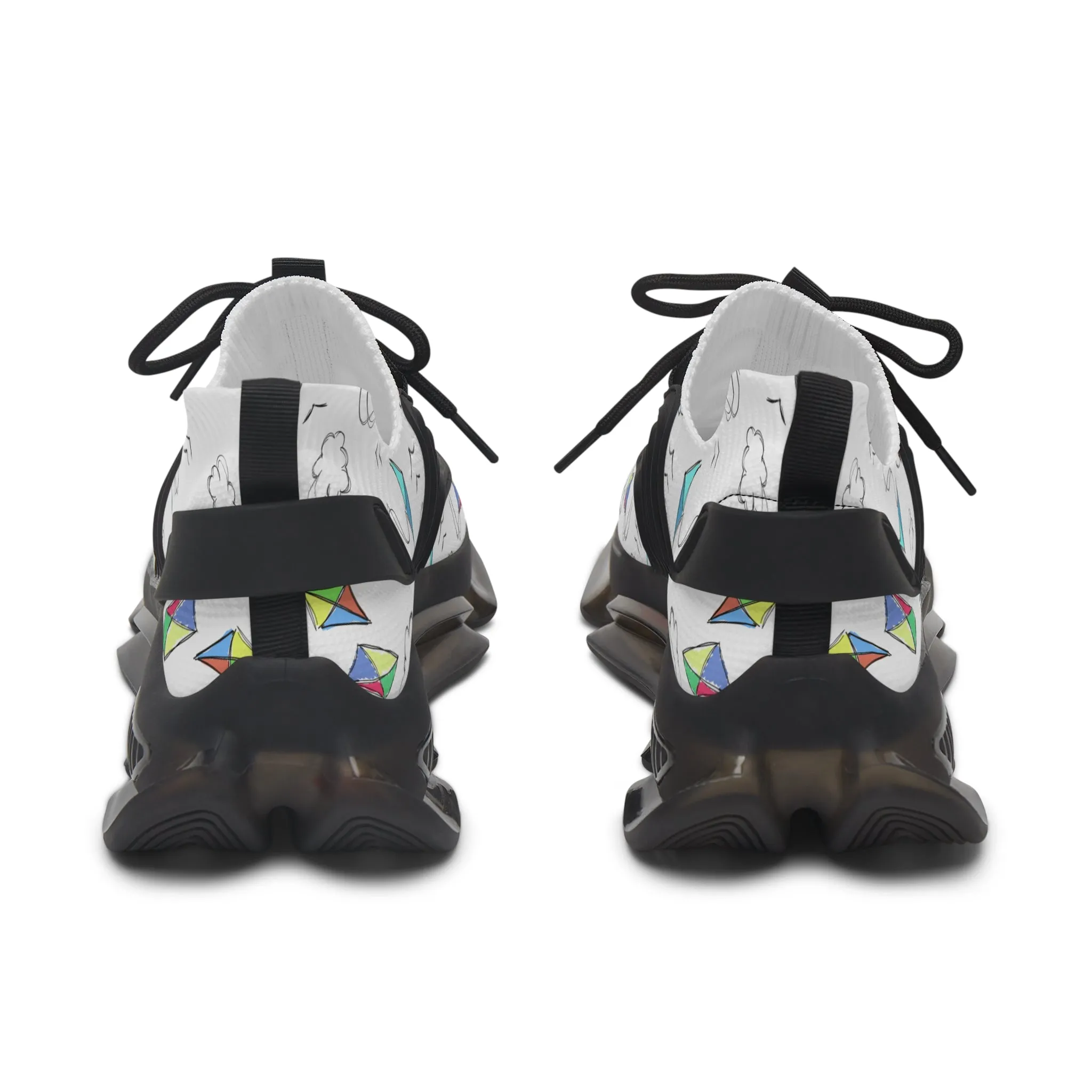 Colorful Kites Women's Mesh Sneakers