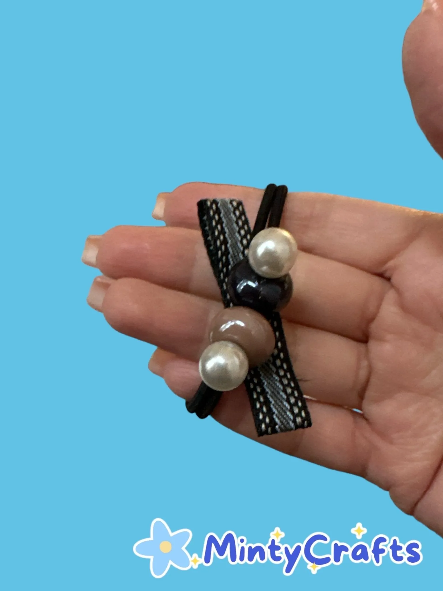 Cute Hair Ties for ,Beaded Hair Ties, Accessories