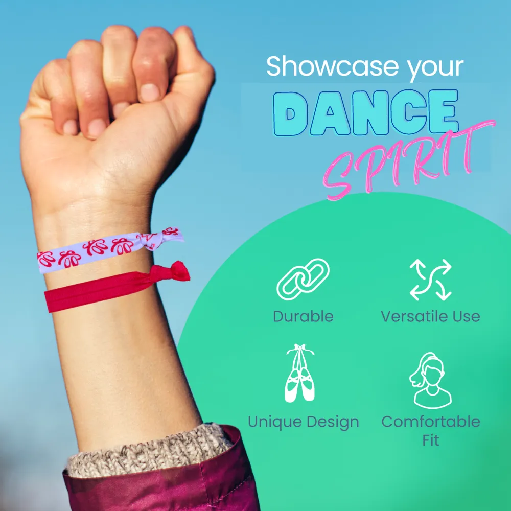 Dance Hair Ties - 2pc