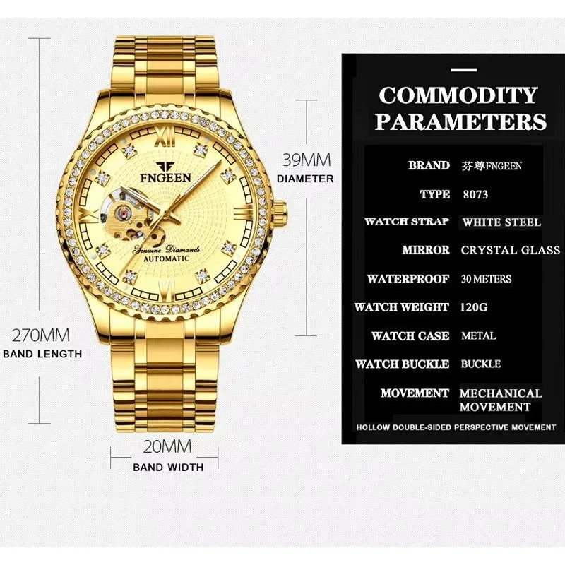 DiamondLux Automatic Mechanical Watch