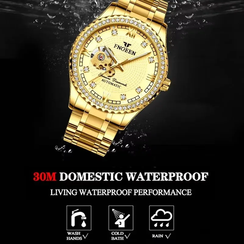 DiamondLux Automatic Mechanical Watch