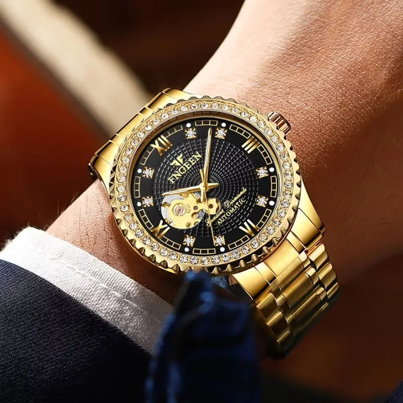DiamondLux Automatic Mechanical Watch