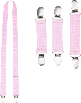 Eco-Fused Mitten Clips and Hat Clip - Never Lose Mittens, Gloves, Beanie Caps Again - Strong Clips for Secure Attachment