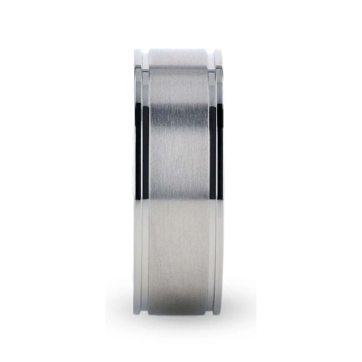 FAIRFIELD | Titanium Ring Flat Satin