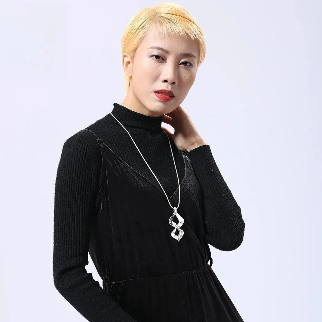Fashion Geometric Pendant Necklaces Gothic Chain Necklaces Jewelry Handmade Pendant For Women