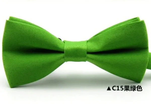 Formal Commercial Tuxedo Marriage Bow Ties For Men Candy Color Butterfly Cravat Bowtie Accessories