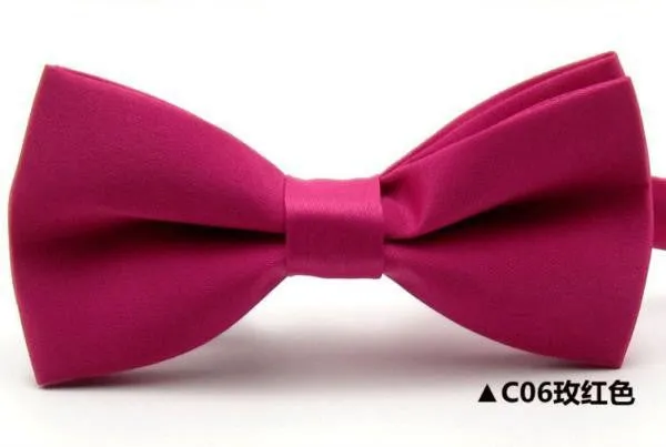 Formal Commercial Tuxedo Marriage Bow Ties For Men Candy Color Butterfly Cravat Bowtie Accessories