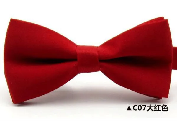 Formal Commercial Tuxedo Marriage Bow Ties For Men Candy Color Butterfly Cravat Bowtie Accessories