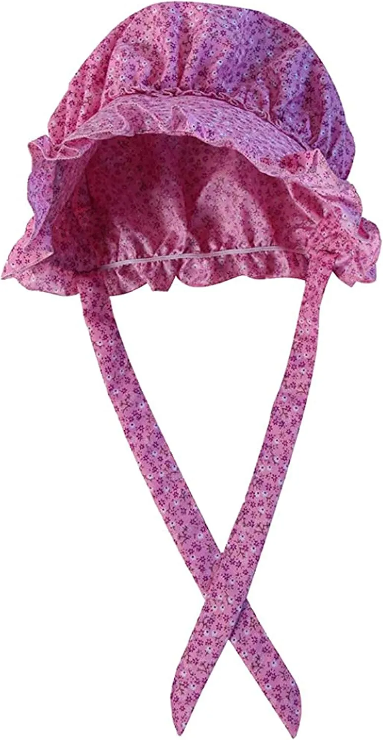 Girls Deluxe Bonnet - 4-8 Years (Choose Color)