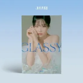Glassy incl. 64pg Photobook, 2x Photocards, Lenticular Photocard, 2x Stickers   Message Card   Holder
