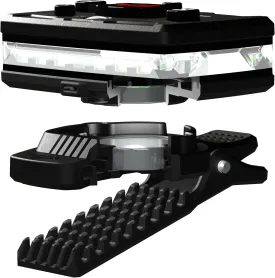 Guardian Angel Jaw Clip Mount Accessory  Magnetic Mount with Screw-in Feature  Spring Action for Quick Release & Non-Slip Teeth for Grip  for Backpacks, Belts, Safety Vests, Thin Straps, & Hats