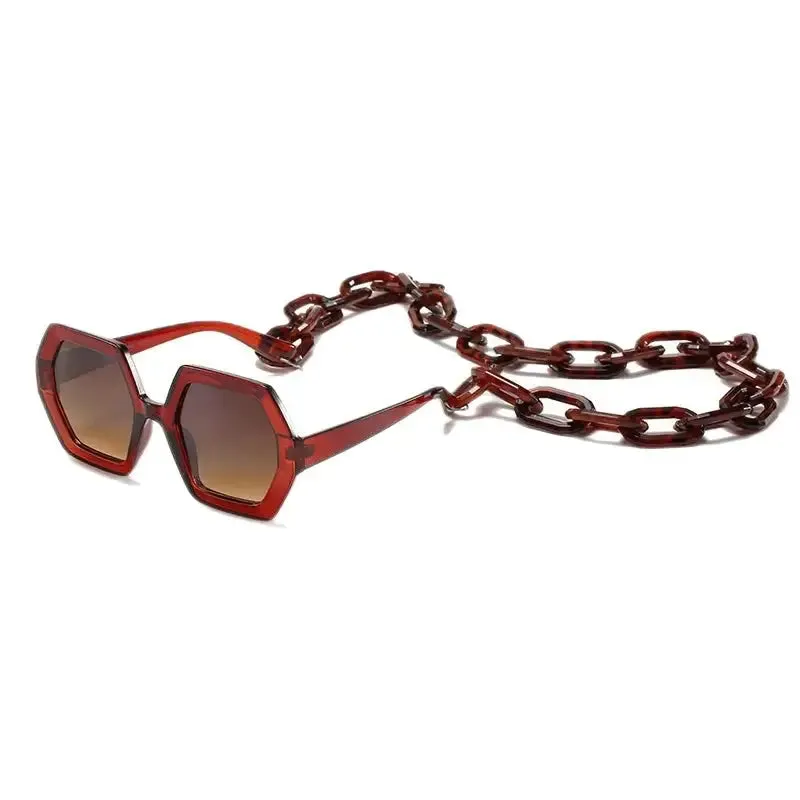 Hexagonal Shade Sunglasses