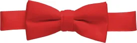 HOLD'EM Bow Tie For Mens Satin look Solid Color Adjustable Pre-tied