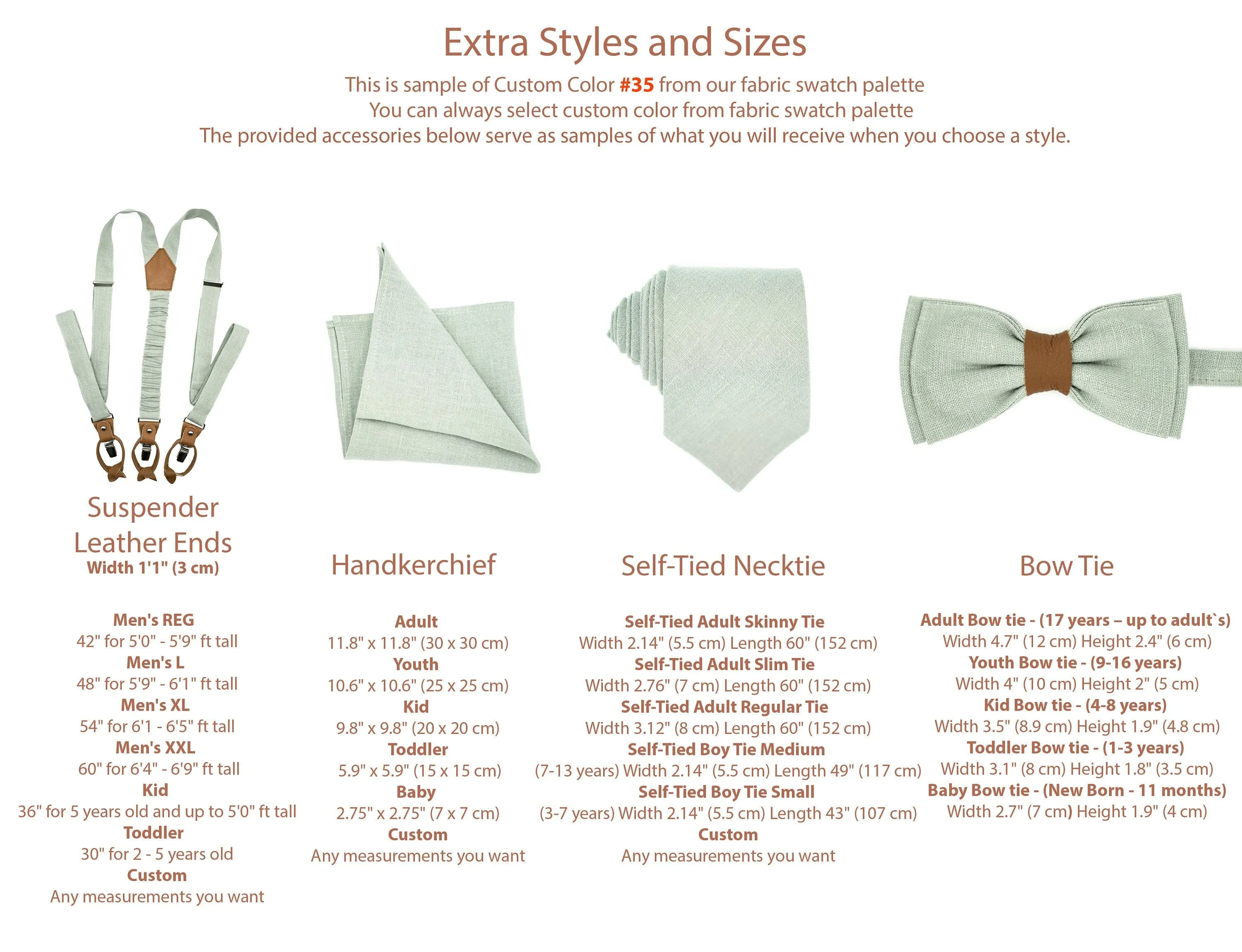 Hunter Green Bow Tie, Men's Leather Suspenders, Groomsmen Wedding Accessories, Bow Tie Suspenders for Boys, Toddlers