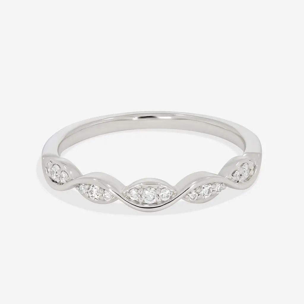 JOAN - Platinum | Diamond Wedding Ring