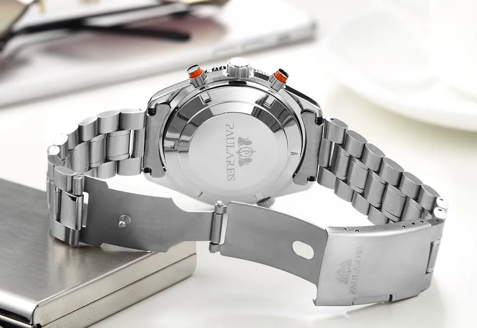 Luxury Automatic Bond Chrono Watch