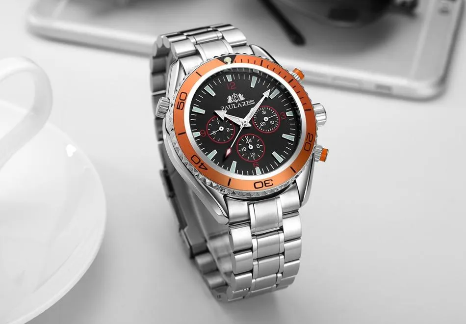 Luxury Automatic Bond Chrono Watch