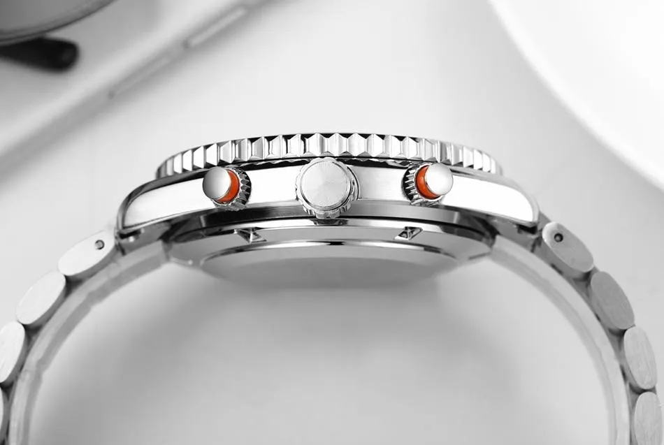 Luxury Automatic Bond Chrono Watch