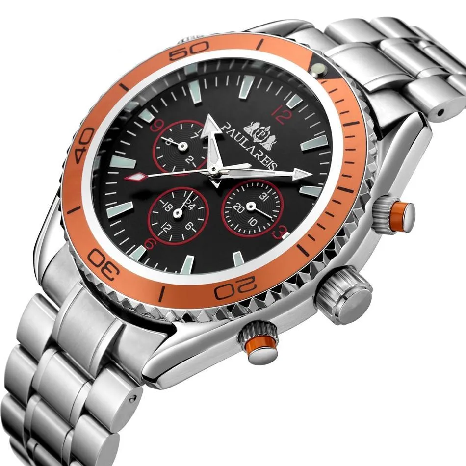 Luxury Automatic Bond Chrono Watch