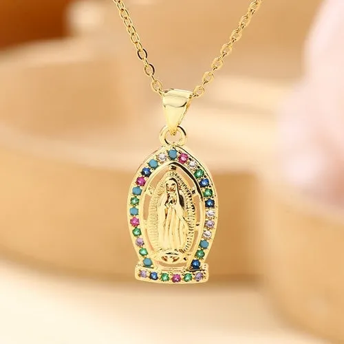 Mary Pendant Necklace