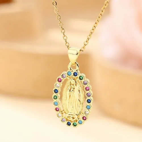 Mary Pendant Necklace