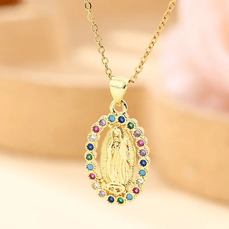 Mary Pendant Necklace