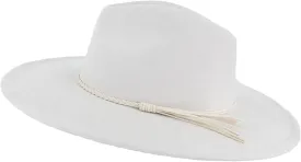 Men's Vintage Suede Hats Classic Wide Brim Fedora Hat for Women Men Church Floppy Panama Jazz Cap