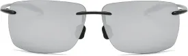 MIRYEA Rimless Polarized Sports Sunglasses for Men Women Driving Running Fishing Golf UV Blocking Glasses Eyeglasses Shades