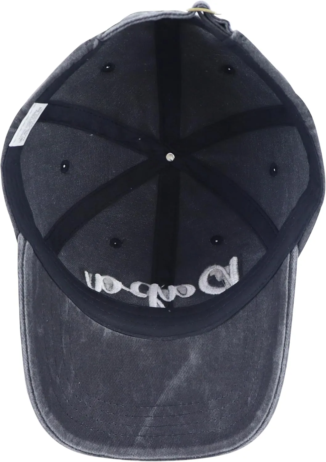 Papa Hats for Men, Adjustable Cotton Embroidered Little Heart Papa Baseball Cap