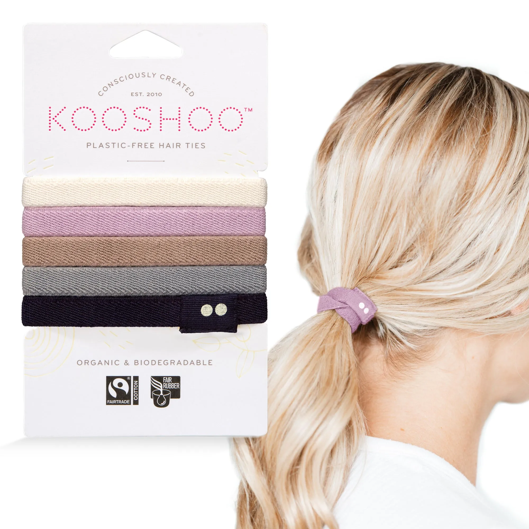 Plastic-Free Hair Ties