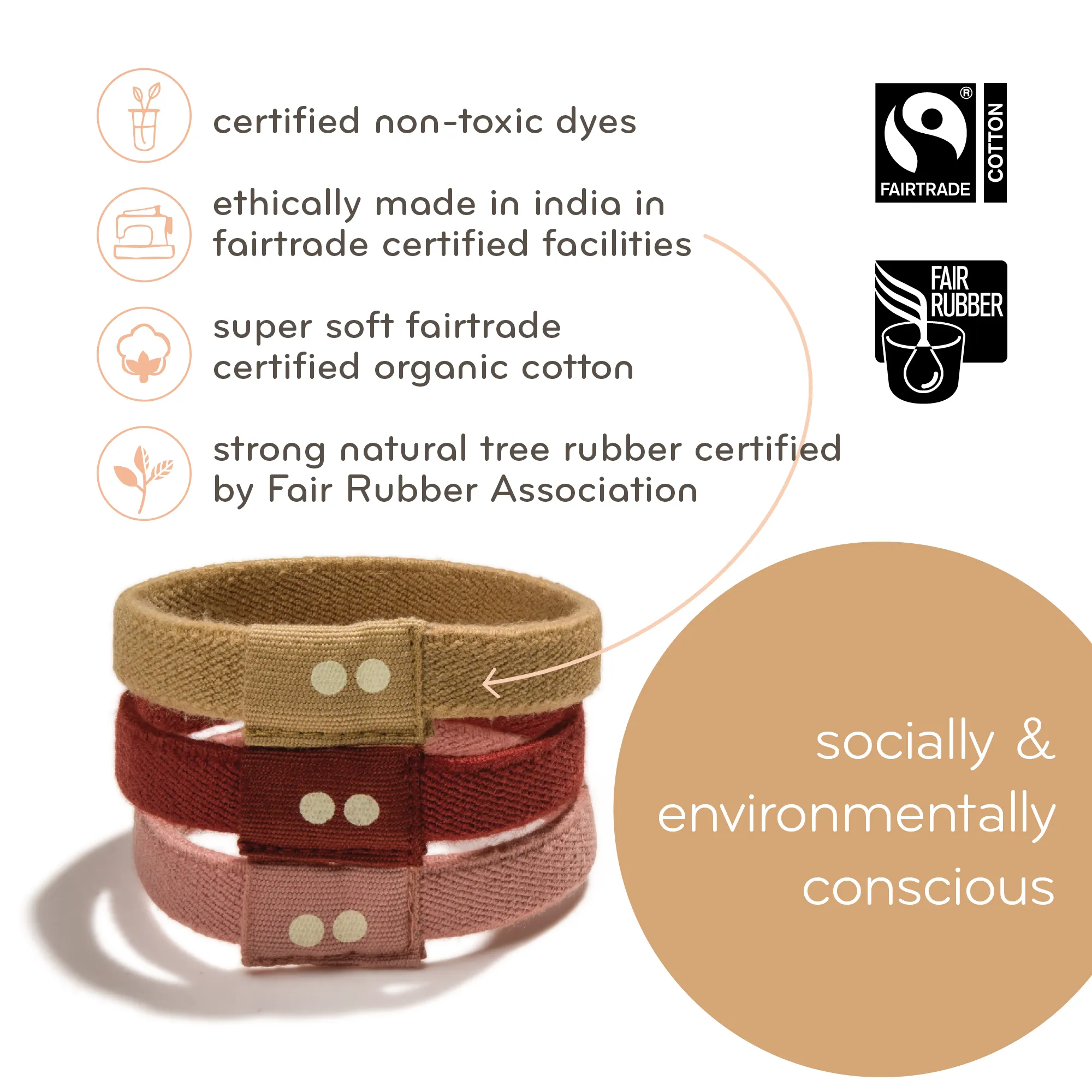 Plastic-Free Hair Ties