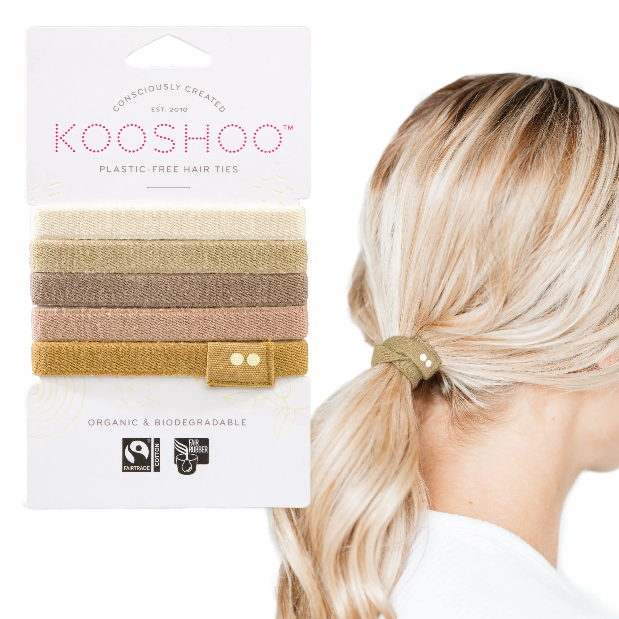 Plastic-Free Hair Ties