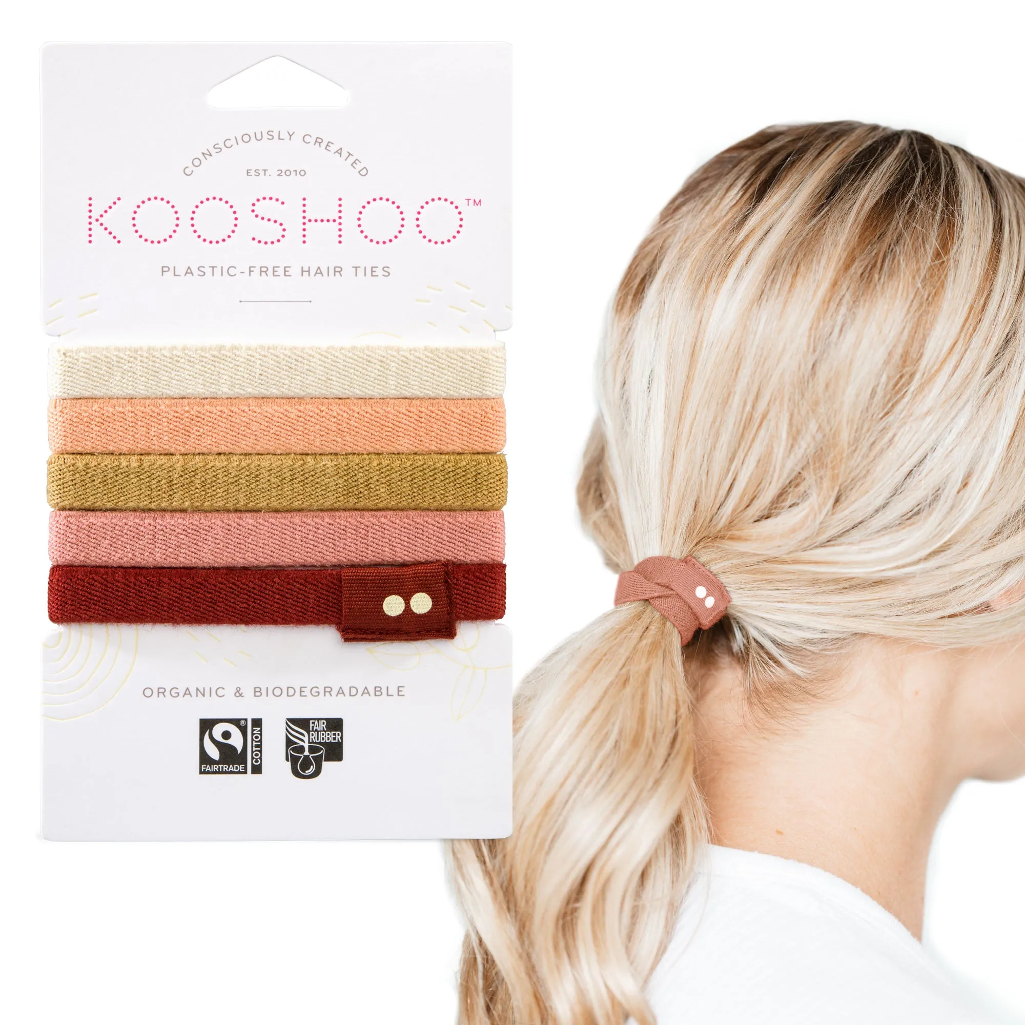 Plastic-Free Hair Ties